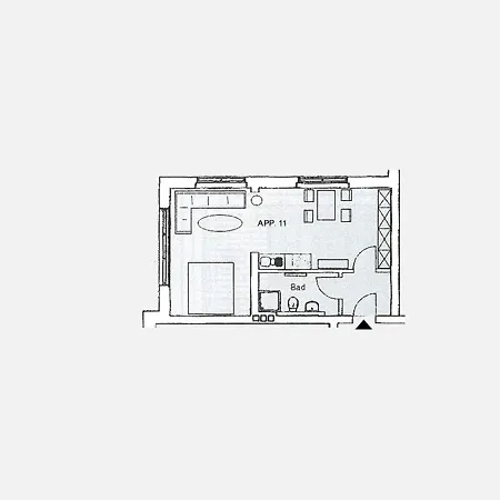 1-raum-appartement Ik11 *